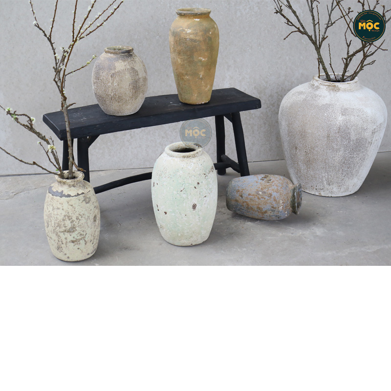 Trang Trí | 3317 Atlantic Bình Hoa Mai 58x58x60 M23