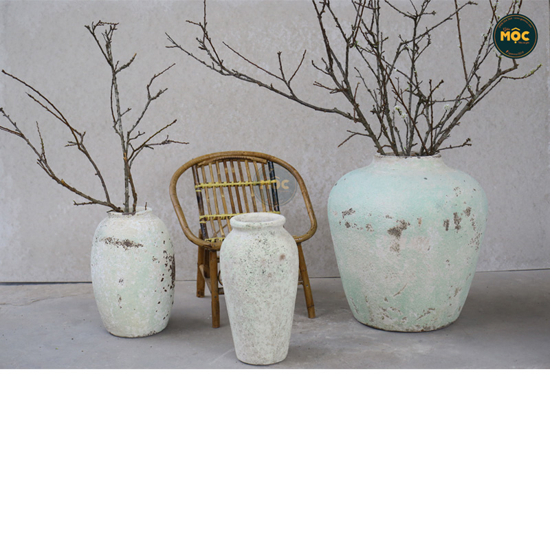 Trang Trí | 3317 Atlantic Bình Hoa Mai 58x58x60 M23