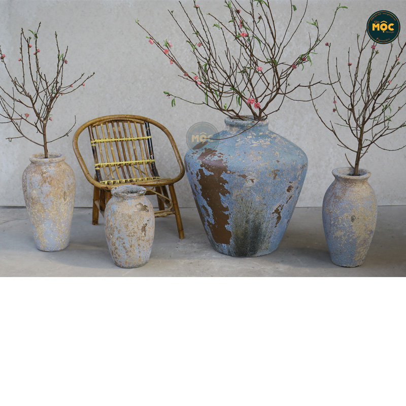 Trang Trí | 3316 Atlantic Bình Hoa Đào 58x58x60 M20