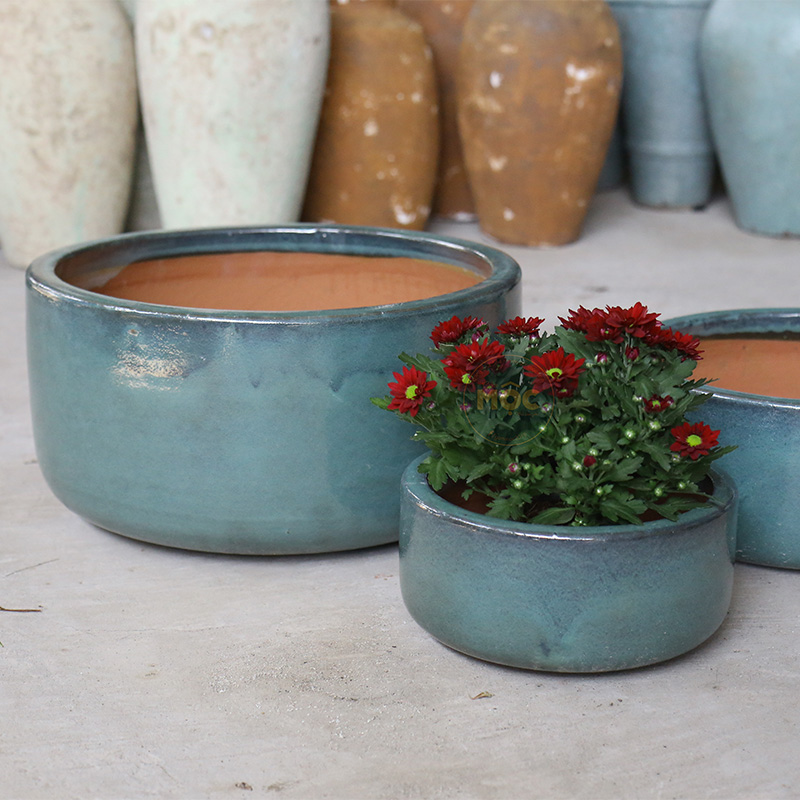 3446 OD Trụ Thấp 30x30x13 Xanh Rêu