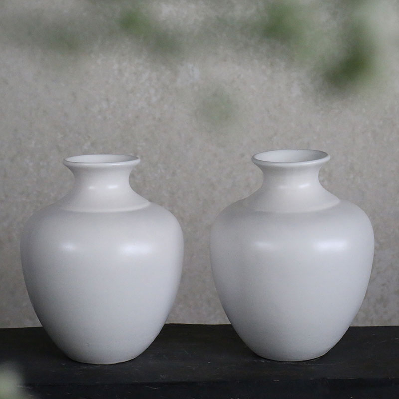 Cắm Hoa Tươi | Mờ | 3575 Bình Hoa Bốn Mùa 25x25x30 M11