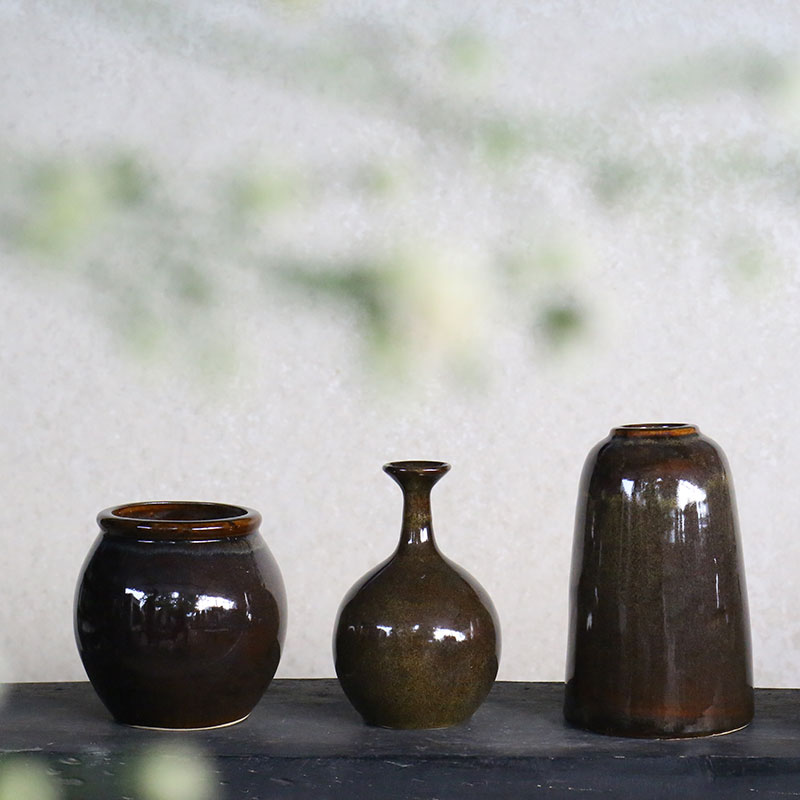 Cắm Hoa Tươi | Bóng | 3583 Bình Hoa Bốn Mùa 14x14x22 M6