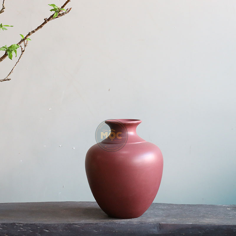 Cắm Hoa Tươi | Mờ | 3575 Bình Hoa Bốn Mùa 25x25x30 M11