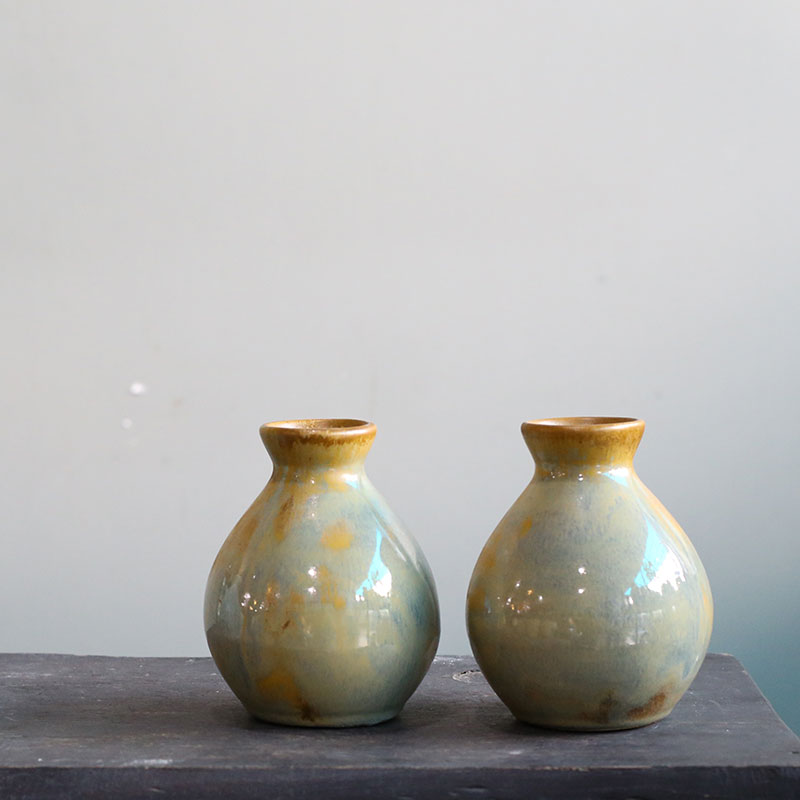 Cắm Hoa Tươi | Mờ | 3584 Bình Hoa Bốn Mùa 11x11x14 M5