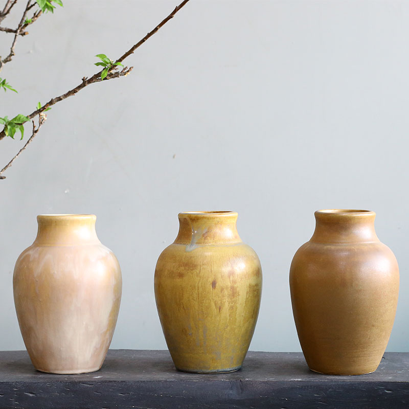 Cắm Hoa Tươi | Mờ | 3596 Bình Hoa Bốn Mùa 18x18x26 M10