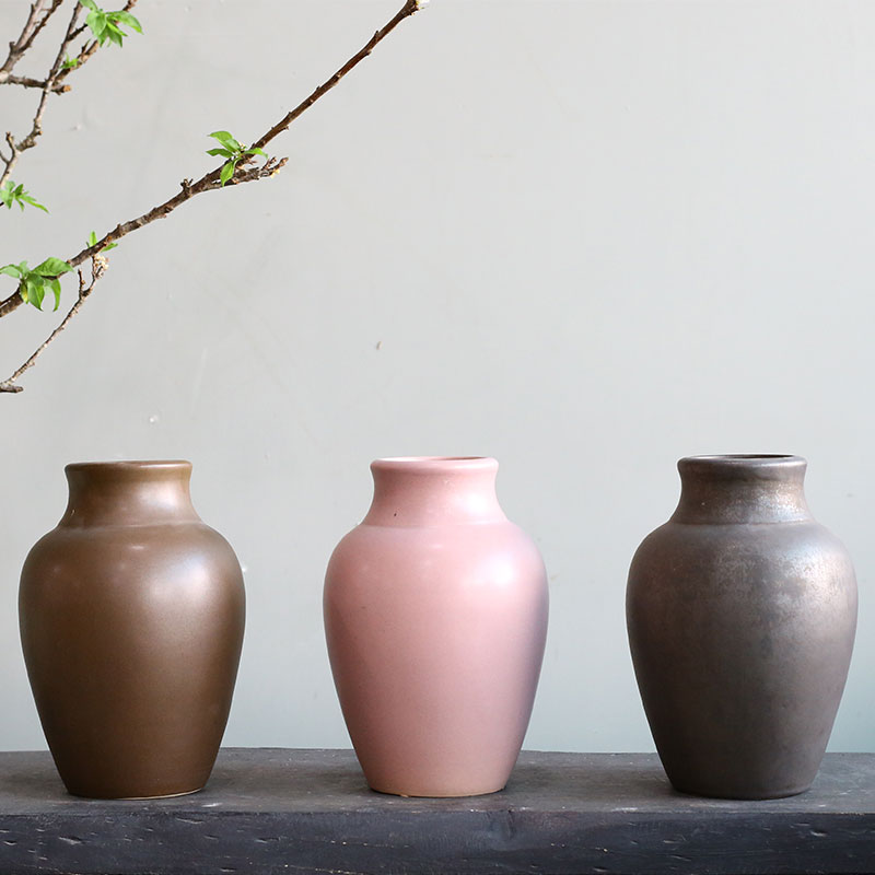 Cắm Hoa Tươi | Mờ | 3596 Bình Hoa Bốn Mùa 18x18x26 M10