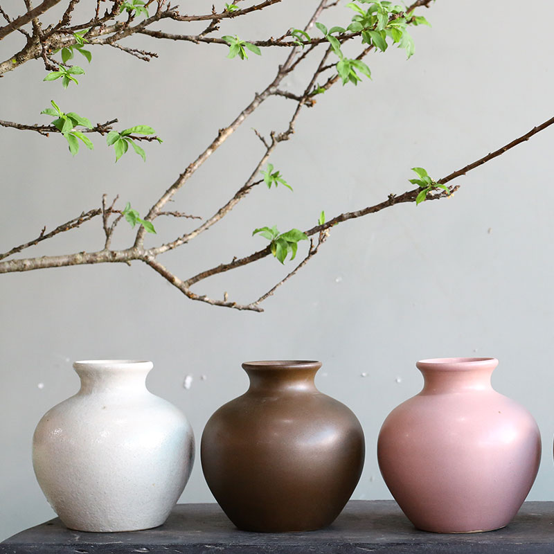 Cắm Hoa Tươi | Mờ | 3624 Bình Hoa Bốn Mùa 20x20x20 M9