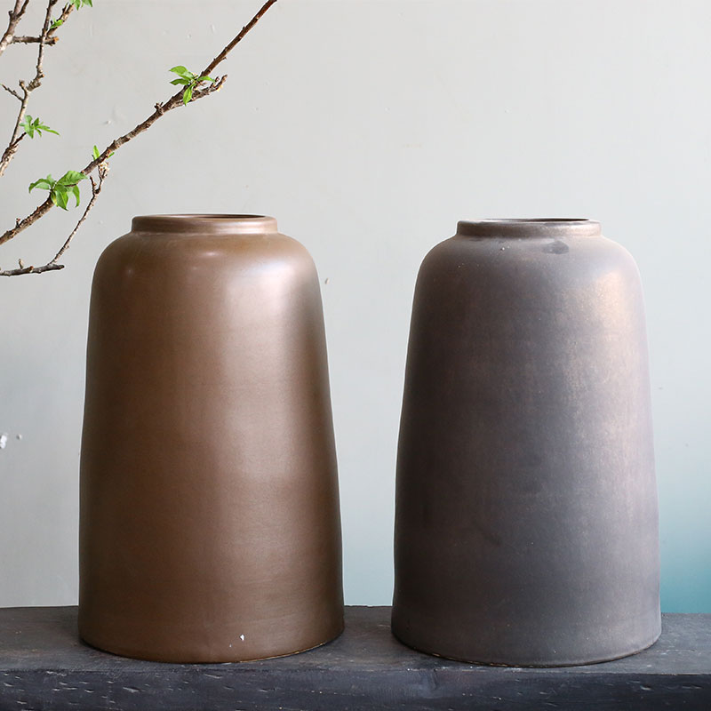 Cắm Hoa Tươi | Mờ | 3742 Bình Hoa Bốn Mùa Chuông H36 23x23x36 M11