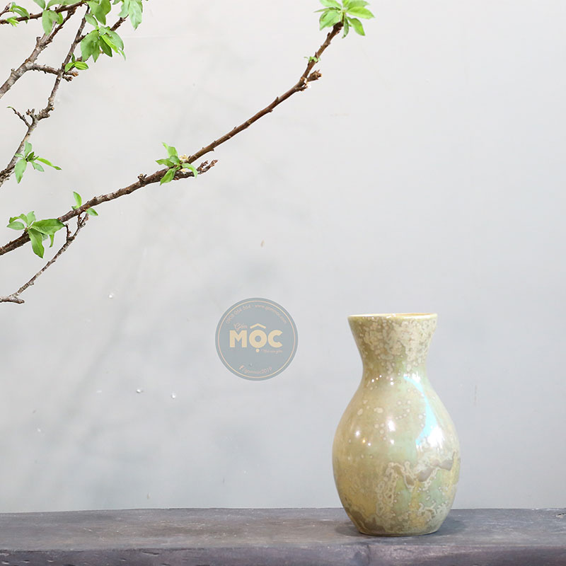 Cắm Hoa Tươi | Bóng | 4044 Bình Bầu 15x15x28 M10