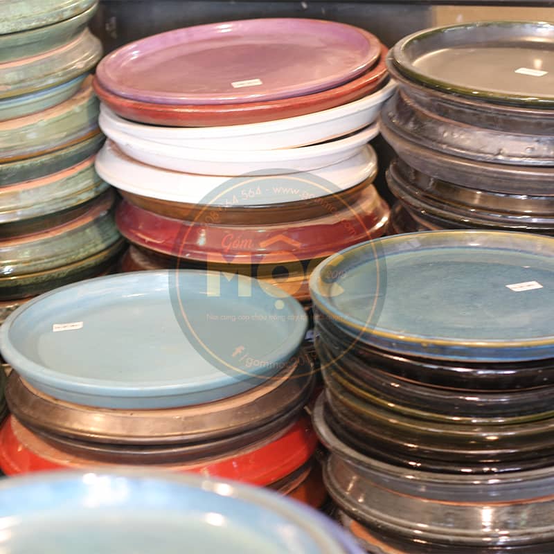 3089 Dĩa Gốm Men Bóng 36-40