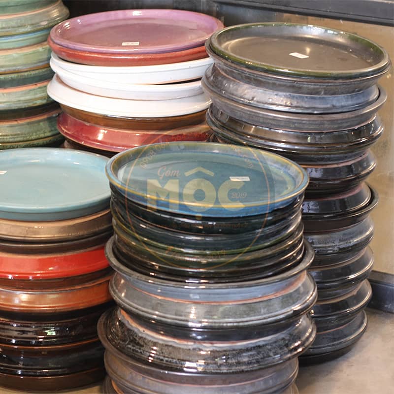 3089 Dĩa Gốm Men Bóng 25-30