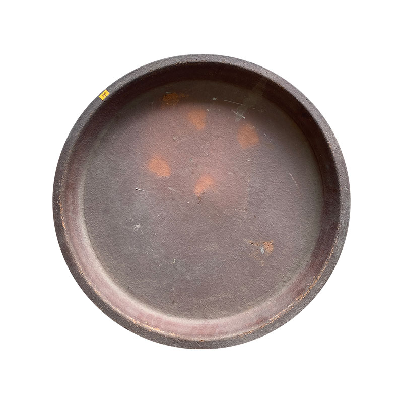 3089 Dĩa Gốm Đất Đen 61-65